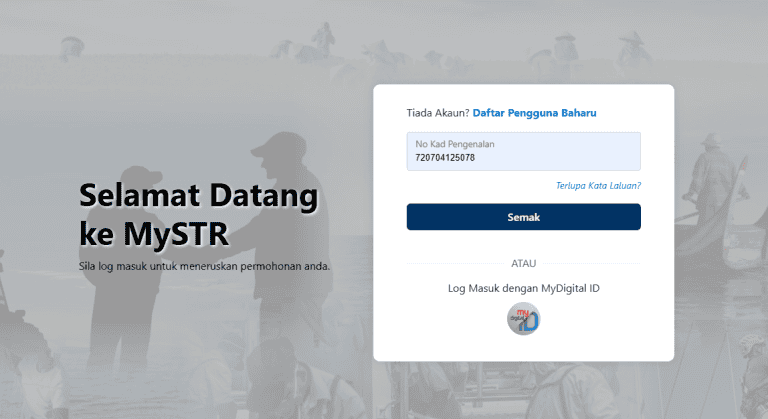 CHECK BANTUAN STR 2026 - SEMAK BAYARAN PENERIMA 2 check bantuan str 2026