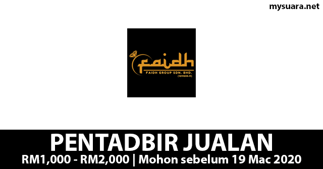 Pentadbir Jualan Faidh Group Sdn Bhd