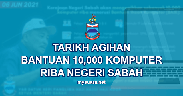 Bantuan Komputer Riba Negeri Sabah 1