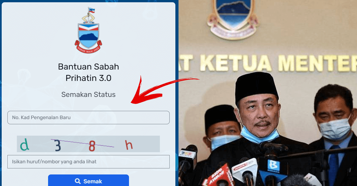 Semakan bantuan covid sabah 2021