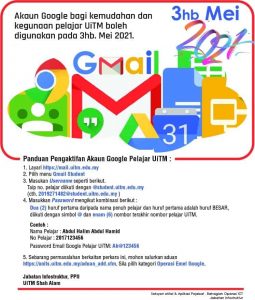 Uitm Student Portal Login Istudent Semakan Peperiksaan