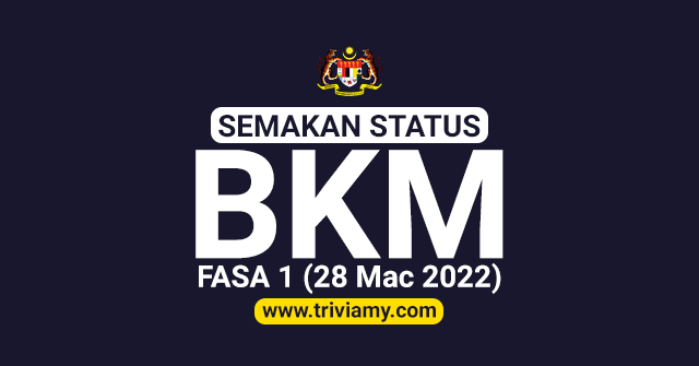 Semakan Status BKM Fasa 1