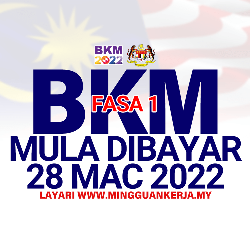 Tarikh Bayaran BKM Fasa 1