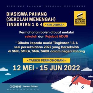 Biasiswa Yayasan Pahang 1