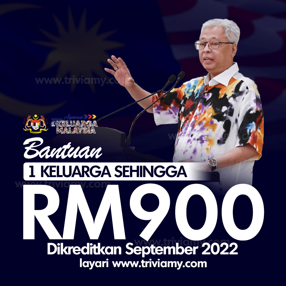 Bantuan RM900 Satu Keluarga Banner FB