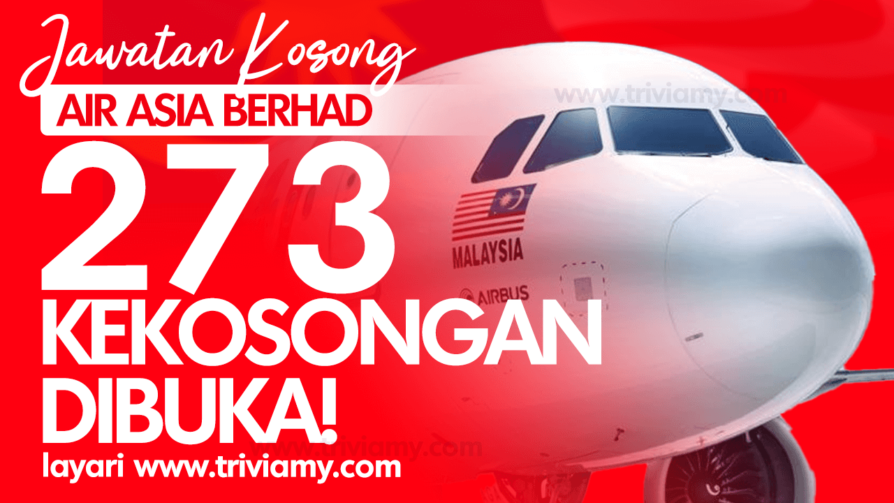 Jawatan Kosong Air Asia Berhad Banner Blog