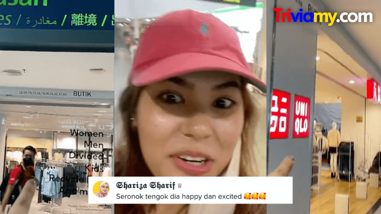 Tak Sangka Ada Mall Dalam Airport TikTokers Indonesia Ini Nampak Teruja 1