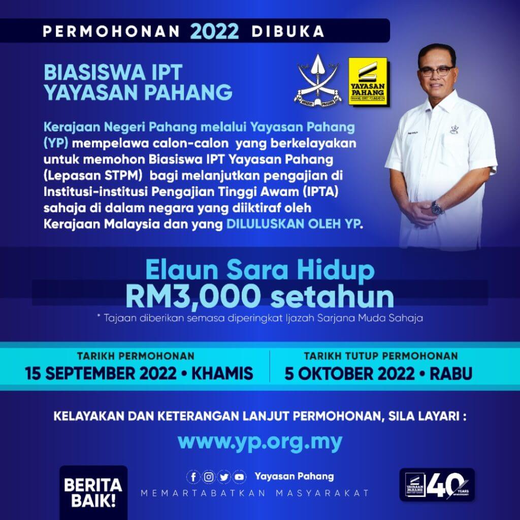 Tawaran Biasiswa IPT