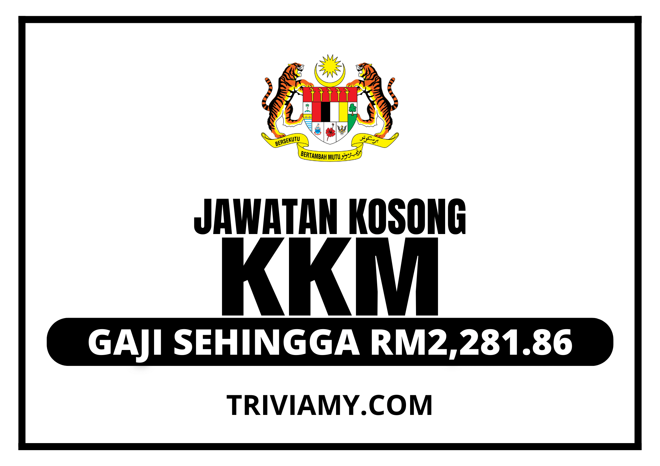 Jawatan Kosong KKM