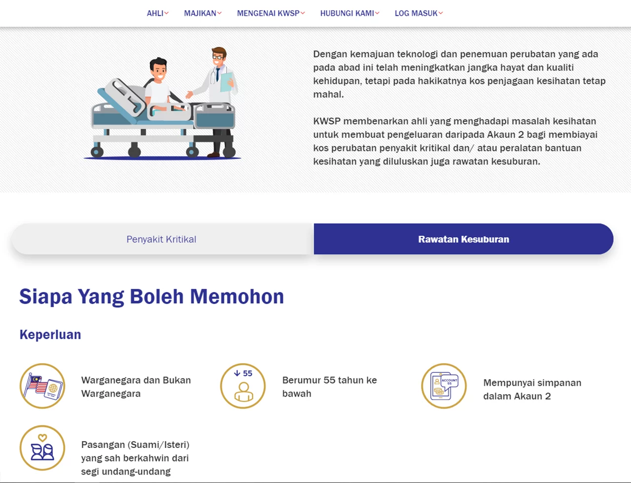 Pengeluaran Khas Akaun 2 Perubatan
