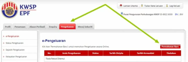 e-Pengeluaran KWSP