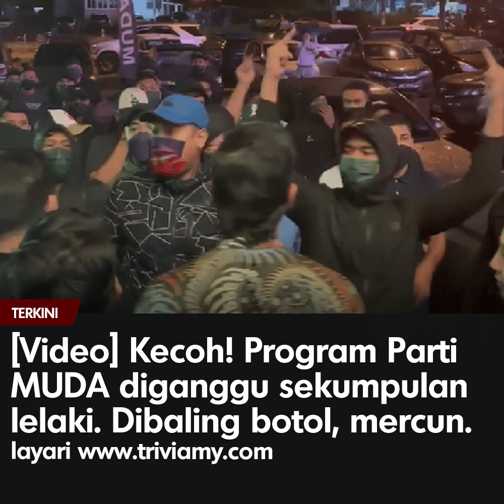 Program Parti MUDA diganggu