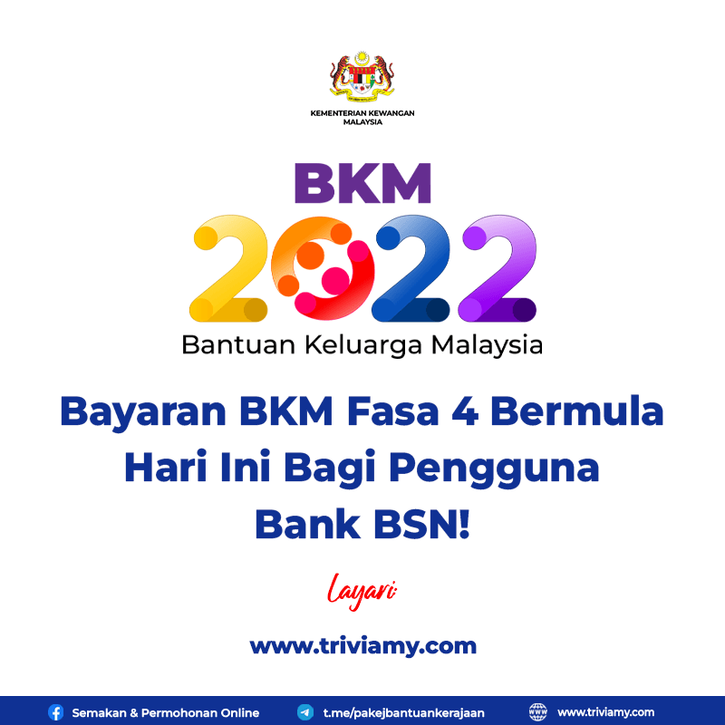 Bayaran Awal BKM Fasa 4 - BSN