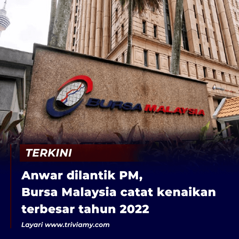 Bursa malaysia catat kenaikan 1