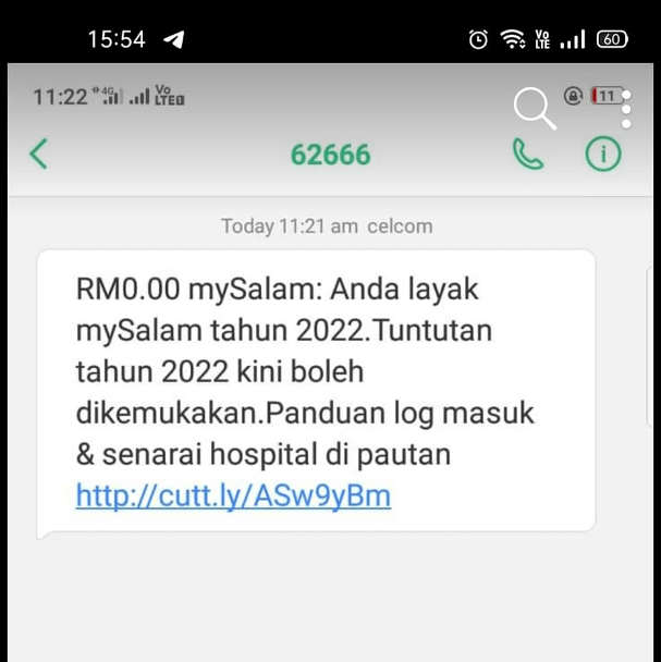 Bantuan Tambahan MySalam RM700