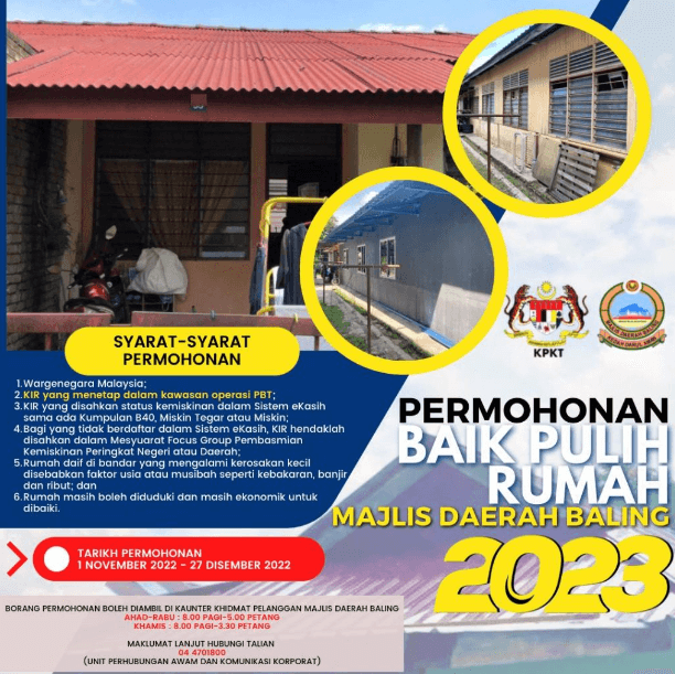 Permohonan Baik Pulih Rumah