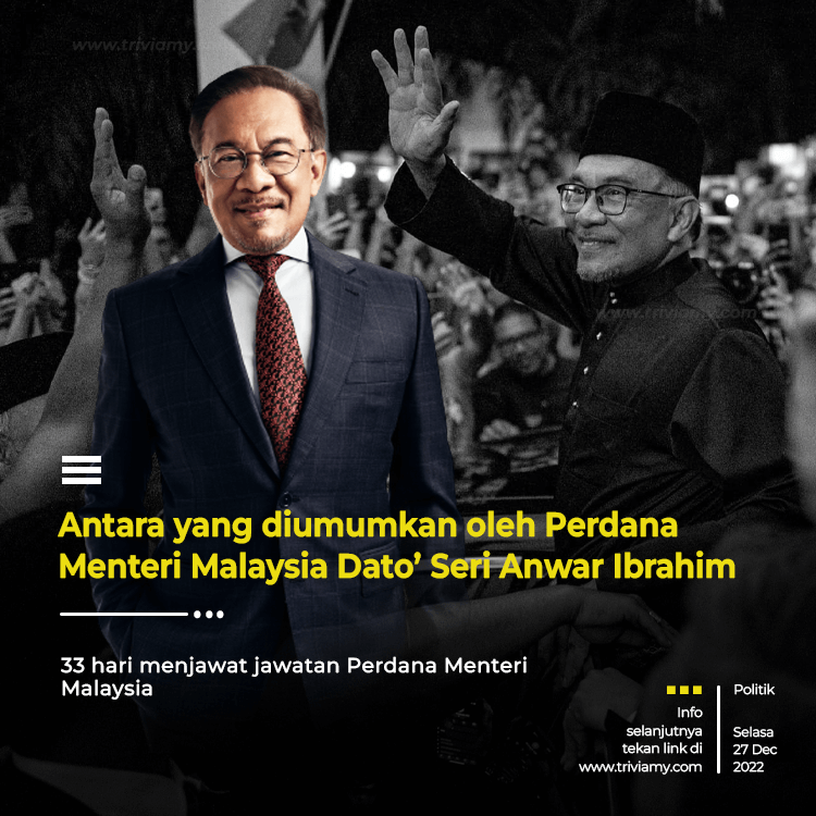 Inisiatif Kerajaan Perpaduan Oleh Perdana Menteri Malaysia Datuk Seri Anwar Ibrahim