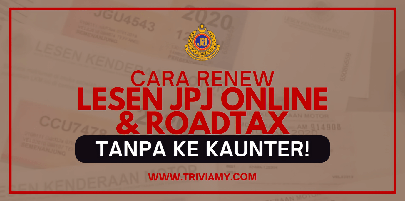 Cara Renew Lesen JPJ Online