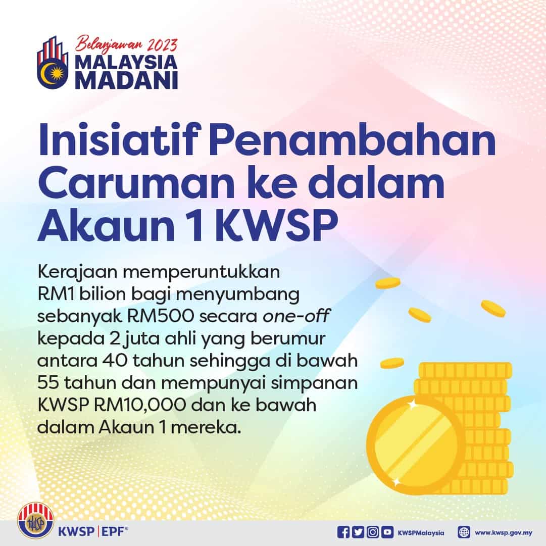 Bantuan RM500 KWSP