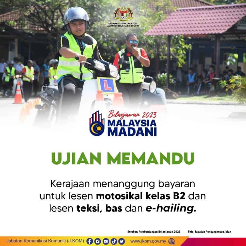 Bantuan Lesen Memandu 2023