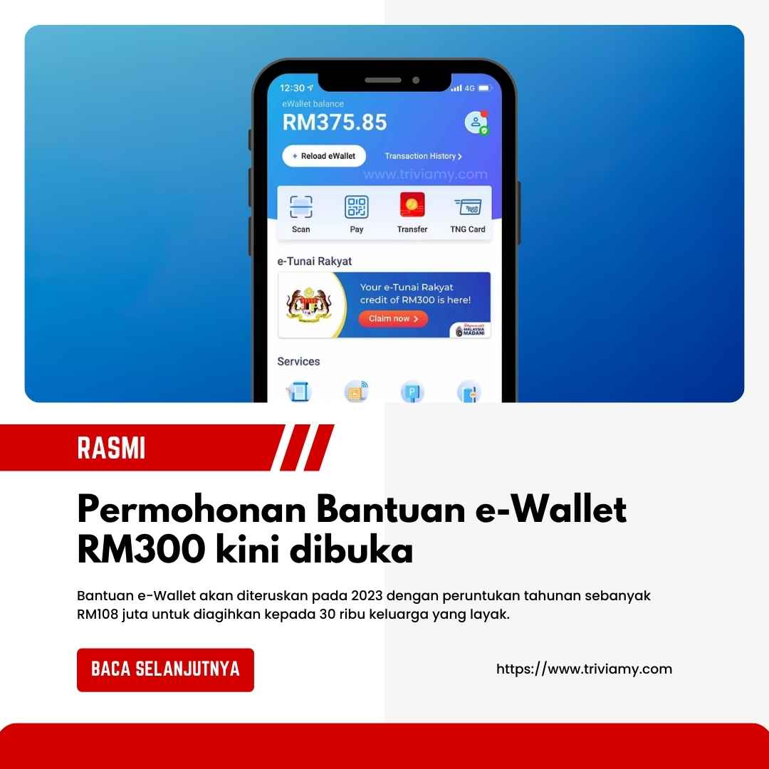 Bantuan e-Wallet RM300