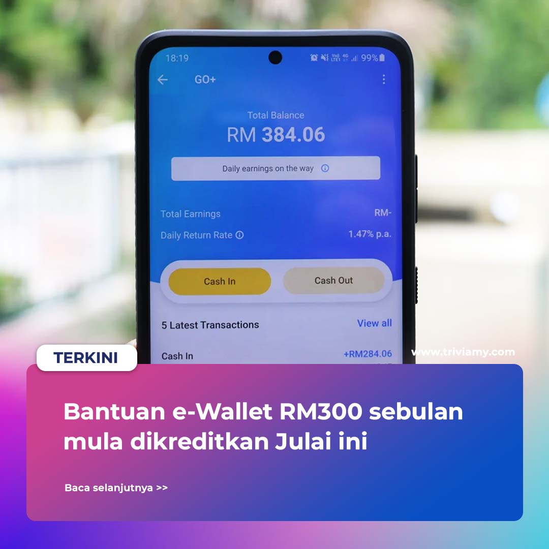 Bantuan e-Wallet RM300 Bingkas