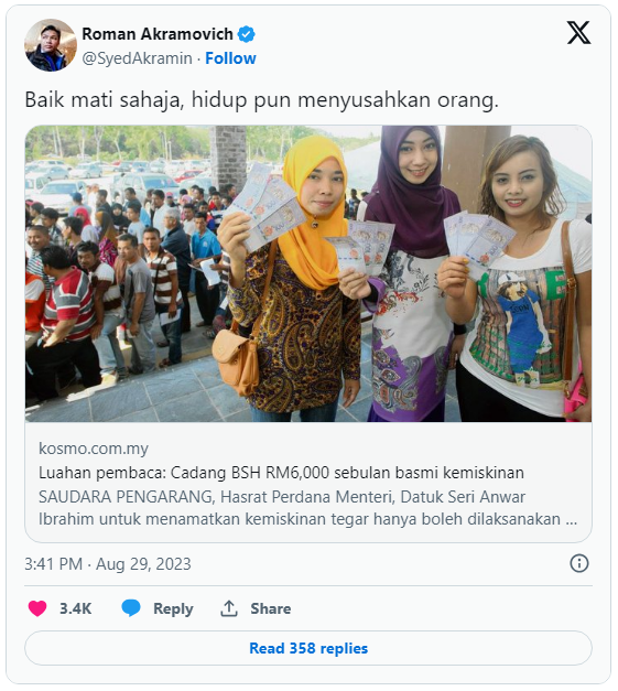 Bantuan Sara Hidup