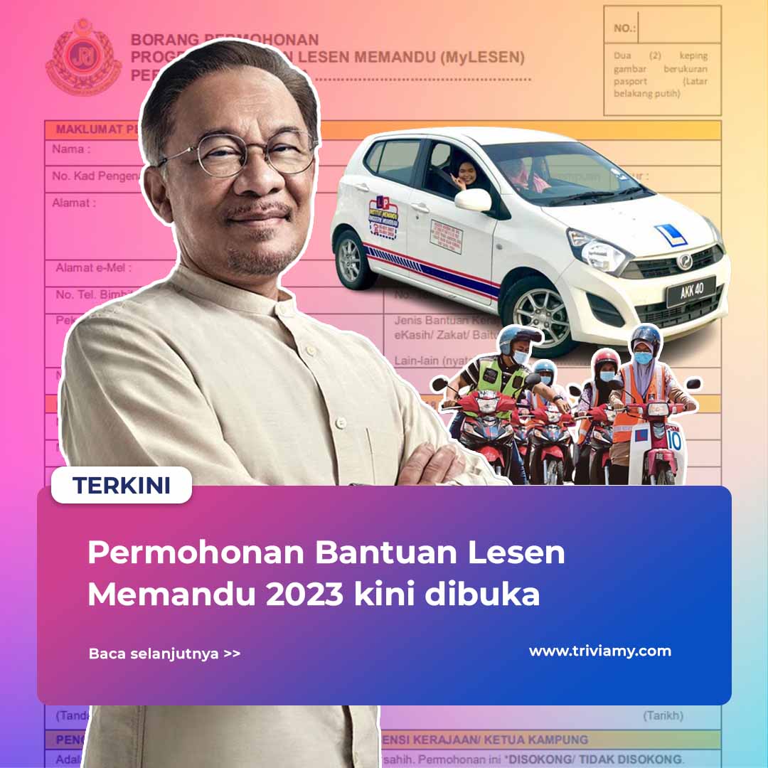 Bantuan Lesen Memandu 2023