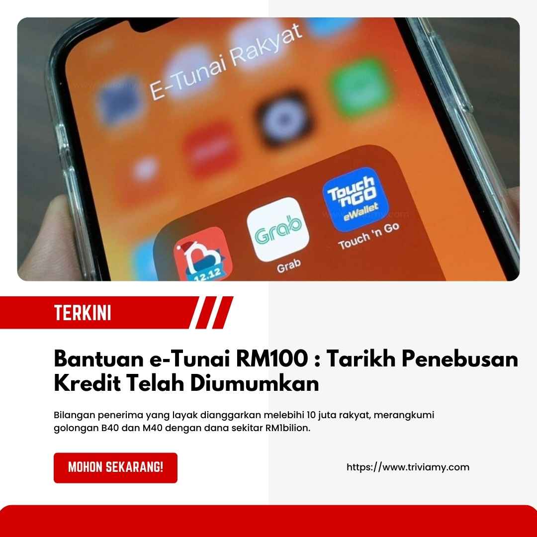 Bantuan e-Tunai RM100