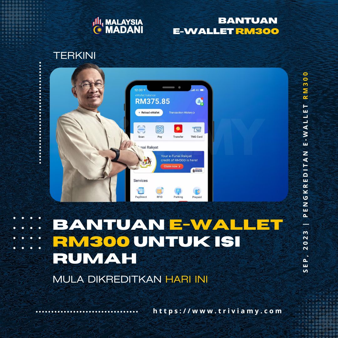 Bantuan e-Wallet RM300