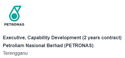 kerja petronas