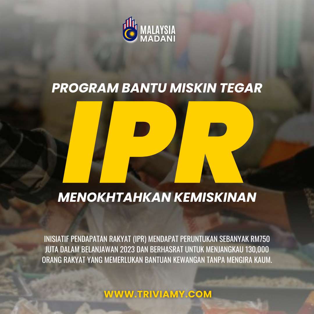 inisiatif pendapatan rakyat (IPR)