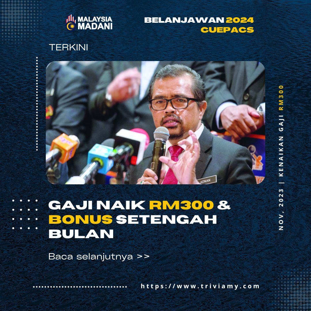 Gaji Naik RM300 - Cuepacs