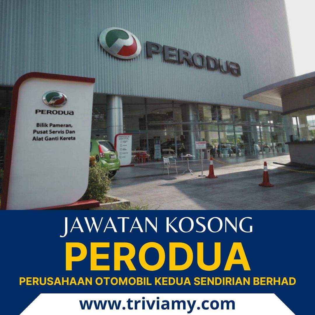 jawatan kosong perodua