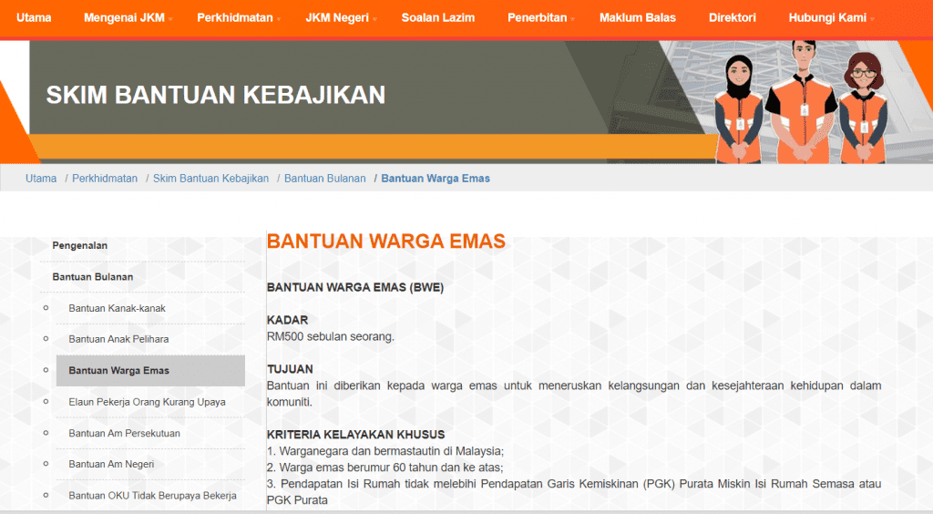 Bantuan RM500 Warga Emas