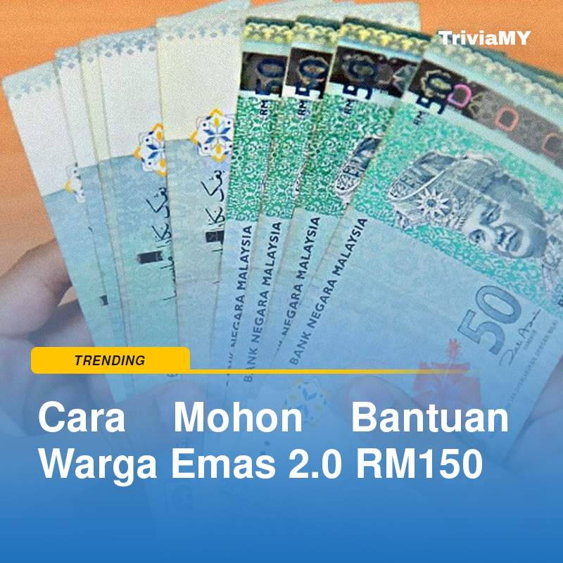Cara Mohon Bantuan Warga Emas 2.0 RM150