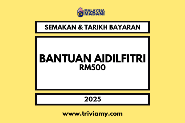 Bantuan Aidilfitri RM500