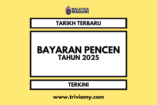 Pencen bila masuk tahun 2025