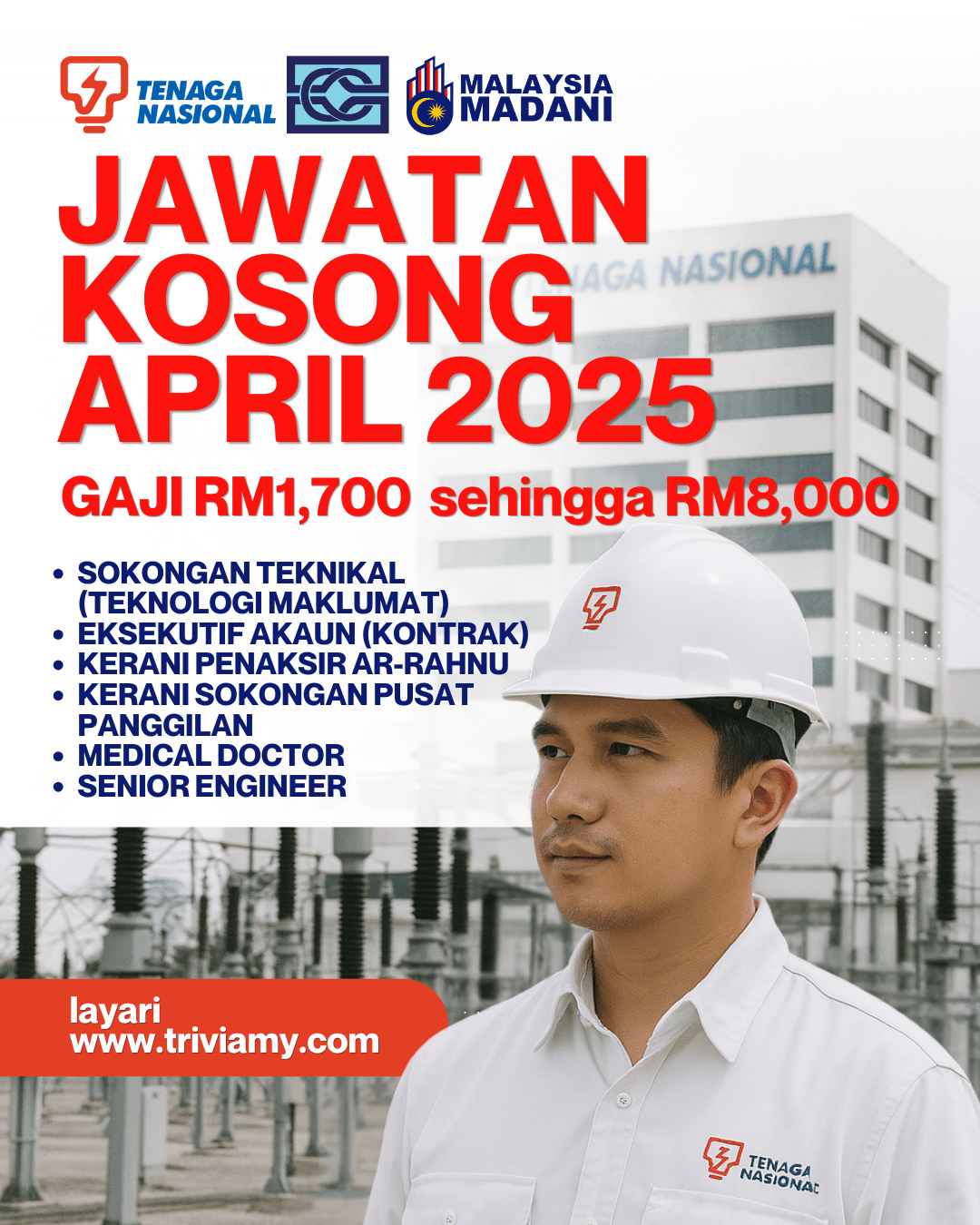 Jawatan Kosong TNB