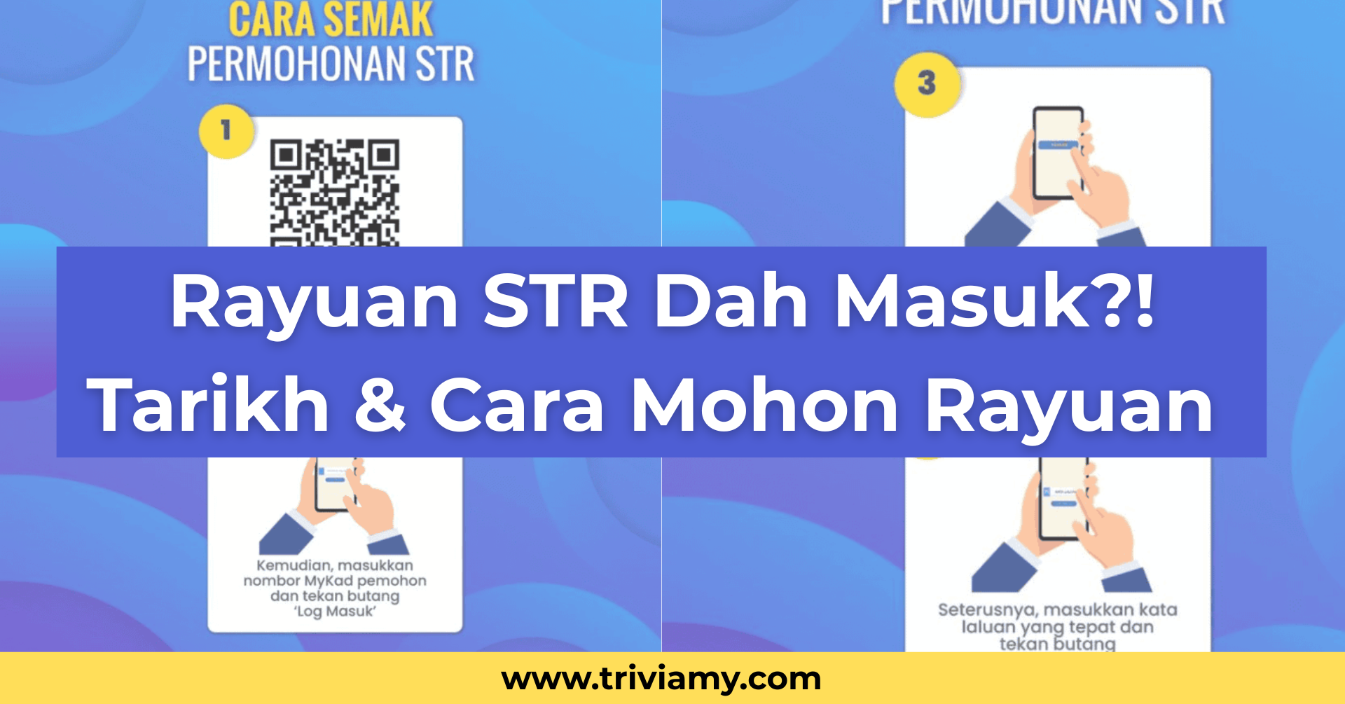 Rayuan STR 2025 - Tarikh Rayuan, Bayaran & Permohonan 1 rayuan str