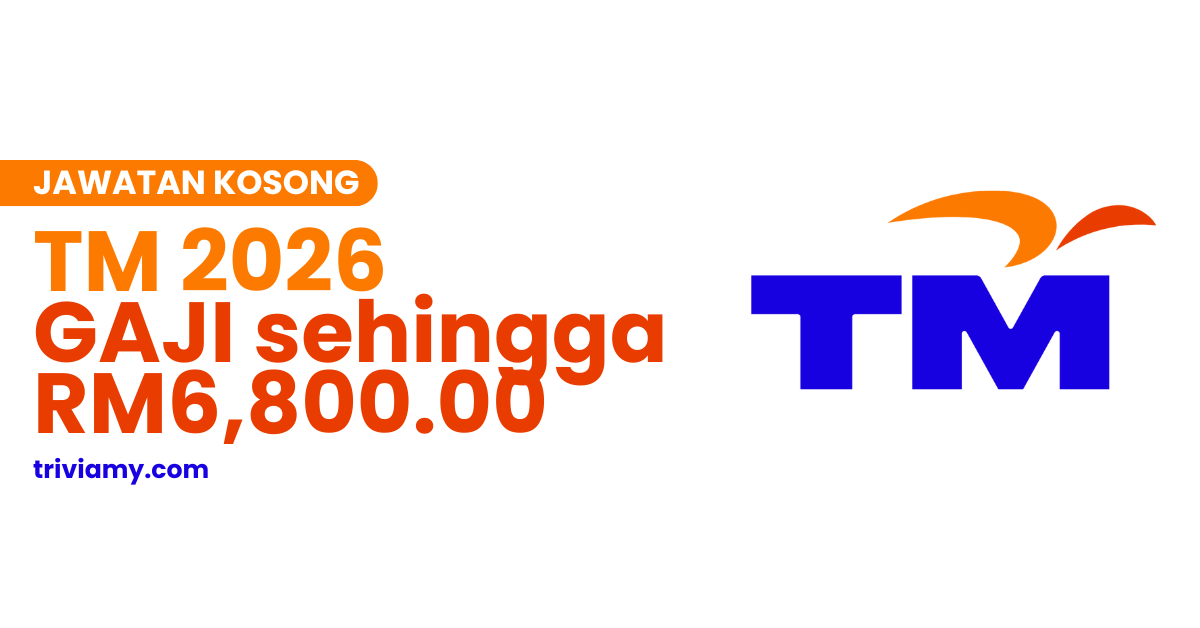 jawatan kosong TM 2026
