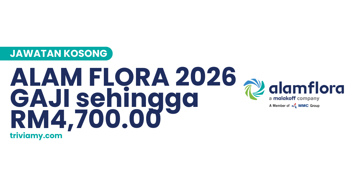 jawatan kosong alam flora 2026