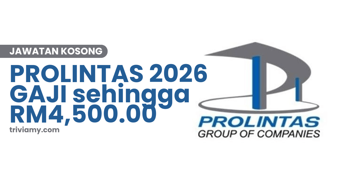 Jawatan Kosong PROLINTAS 2026