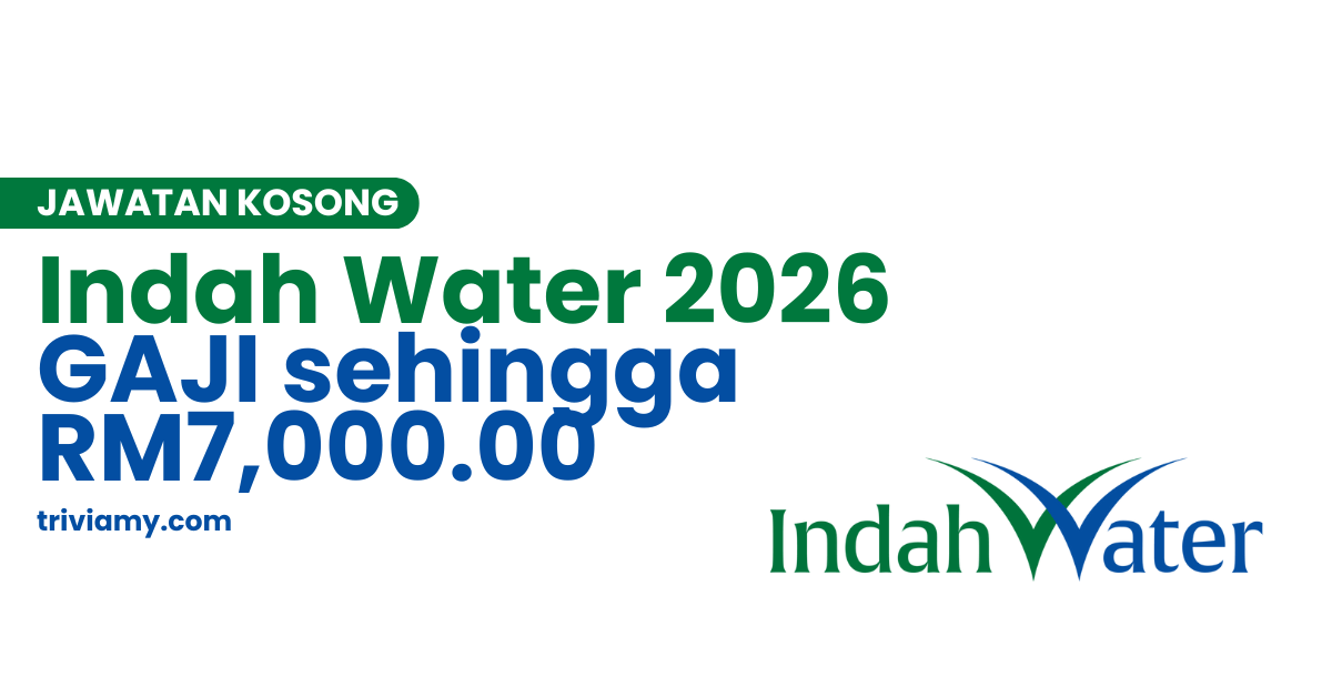 jawatan kosong indah water 2026