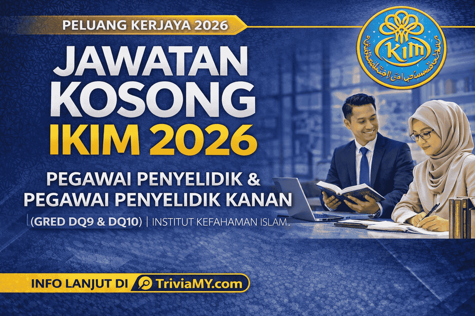 jawatan kosong ikim 2026