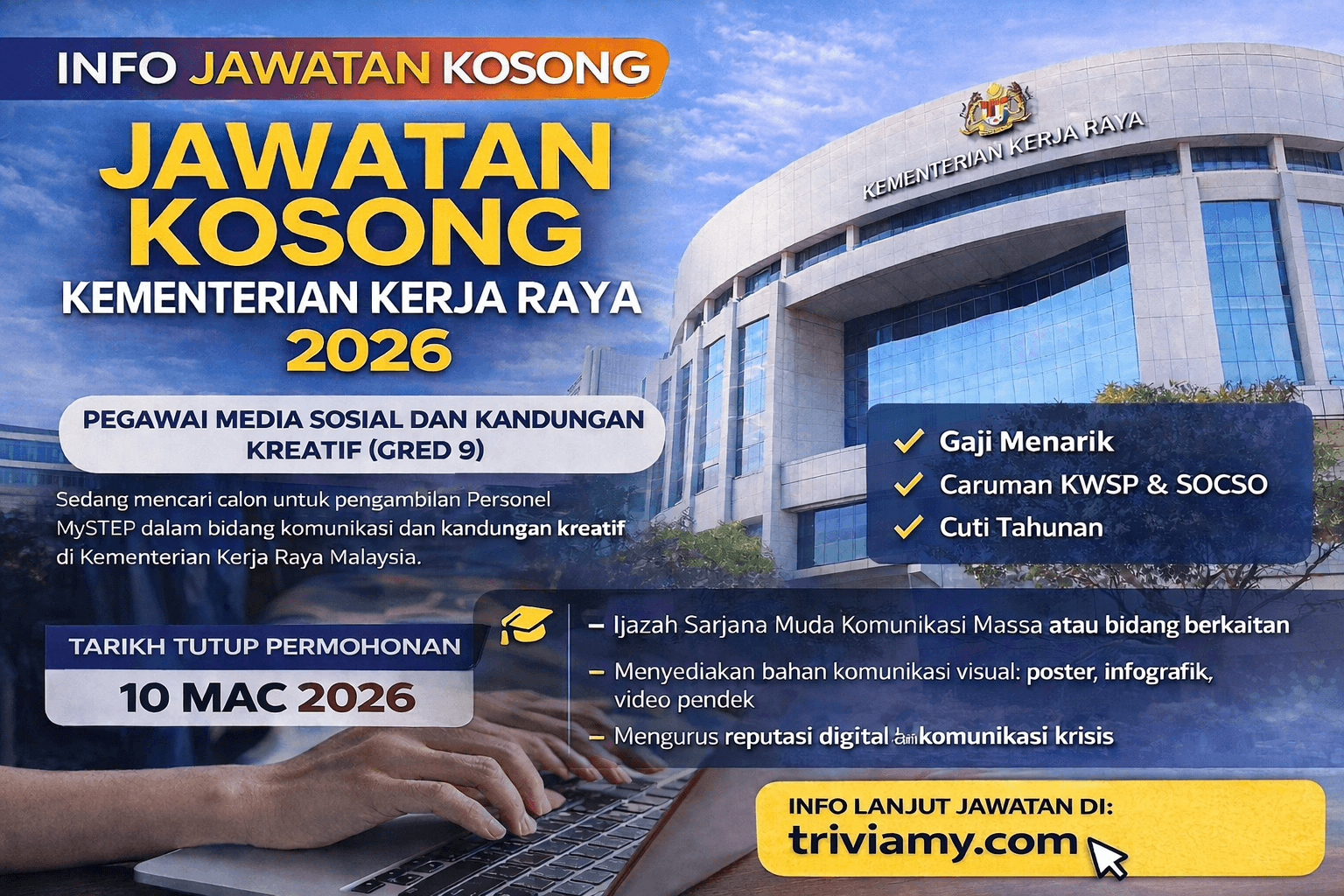 jawatan kosong kkr 2026